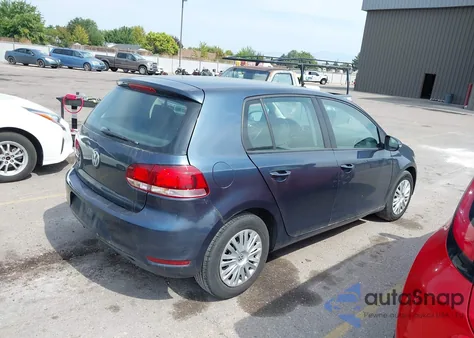 2011 Volkswagen Golf 2.5L 4-Door из США, поврежденный, VIN WVWDB7AJ4BW115745